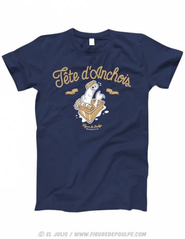 T-shirt Tête d'anchois