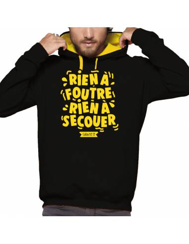 Sweat Collectif 13 "Rien à foutre"