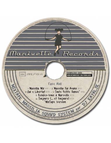 CD MIX TAPE Massilia Sound System par DJ Kayalik