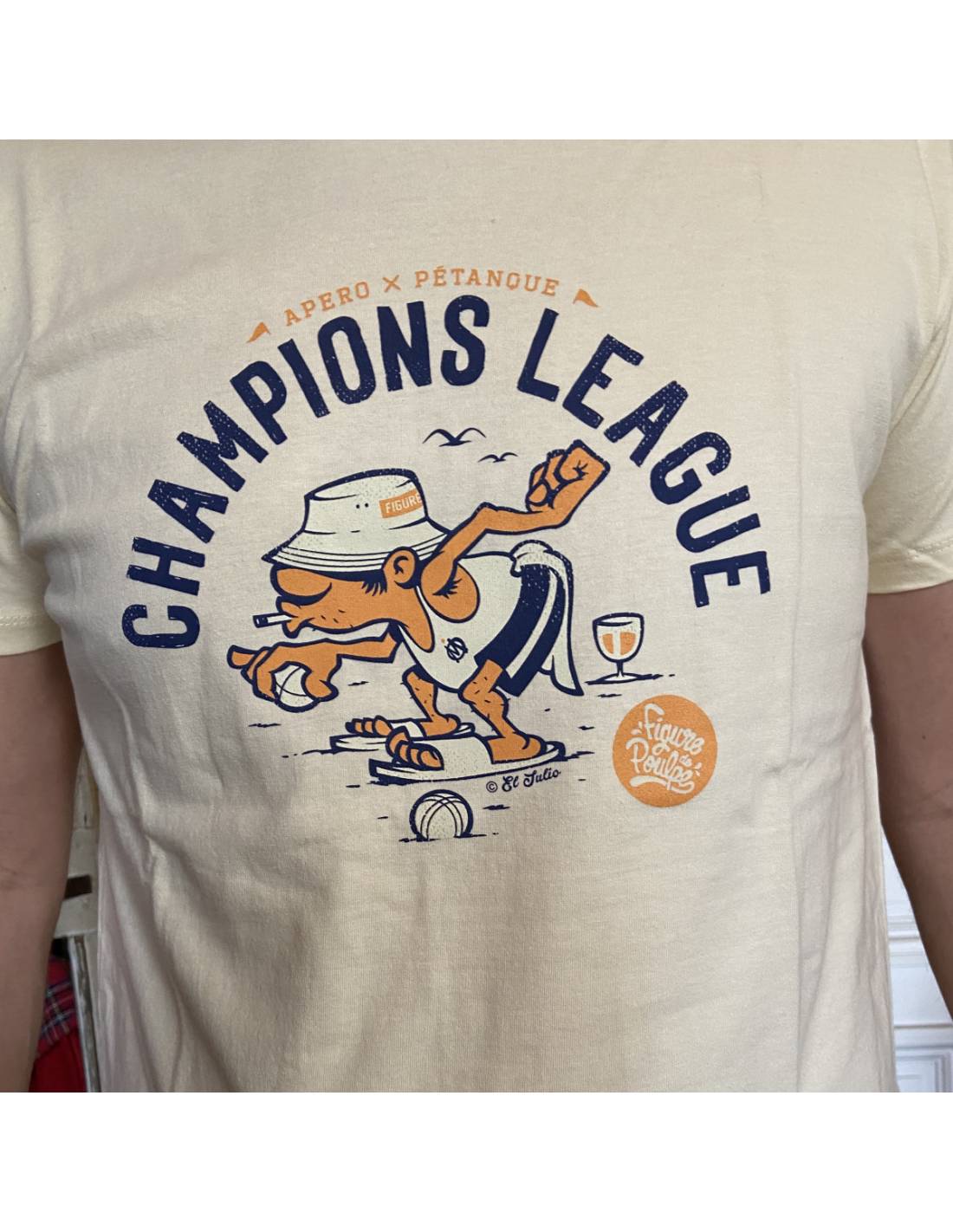 Tee Shirt Humour apero et petanque