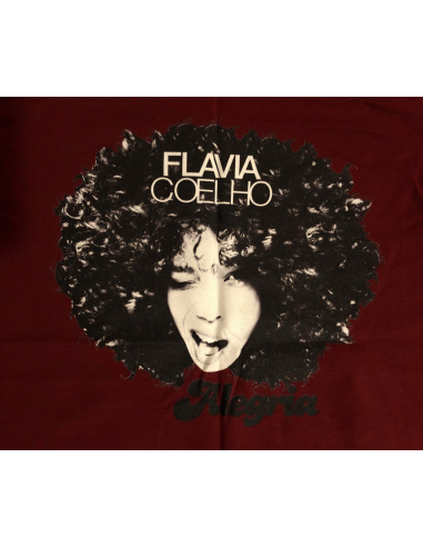 T-shirt unisexe Flavia Coelho - bordeaux