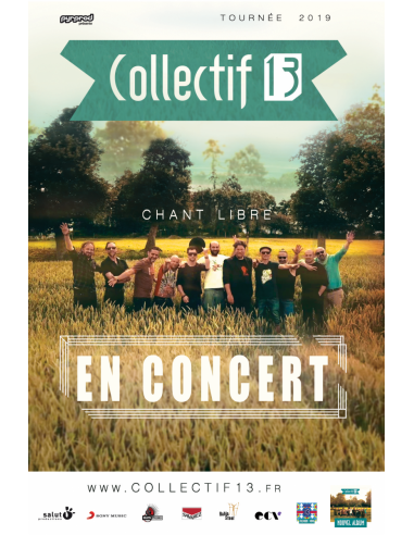 Affiche concert COLLECTIF 13