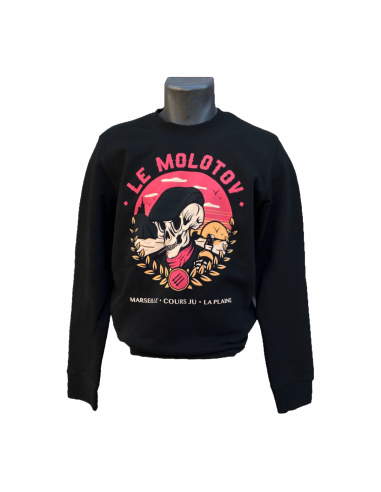 Le Molotov : Sweat-shirt écoresponsable à col rond