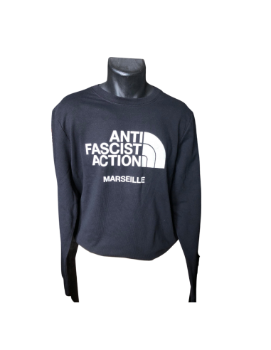 Sweat noir Anti Fasciste Action