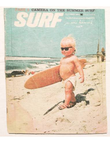 T Shirt blanc Baby Surf