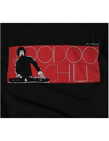 T Shirt noir DJ Voodoo