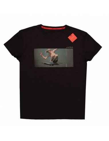 T Shirt noir Skater