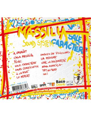 CD Massilia Sound System "Sale caractère"