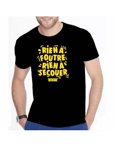 T-shirt Rien à foutre Collectif 13