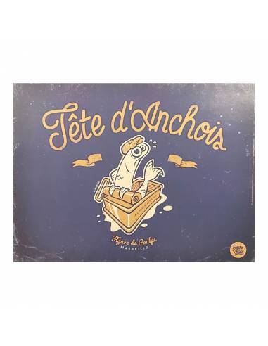 Affiche Figure de Poulpe : Tête d'anchois