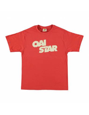 T-shirt Oai Star homme motif OaiOai rouge