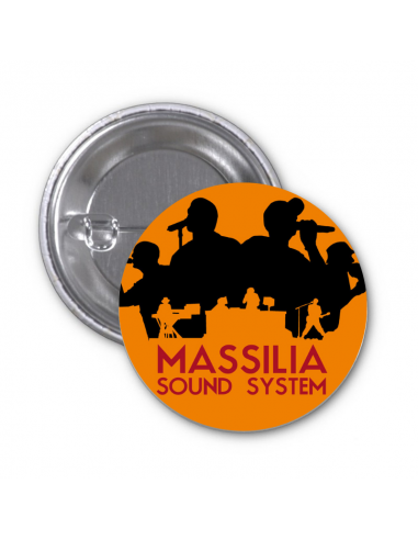 Badge Massilia Sound System orange