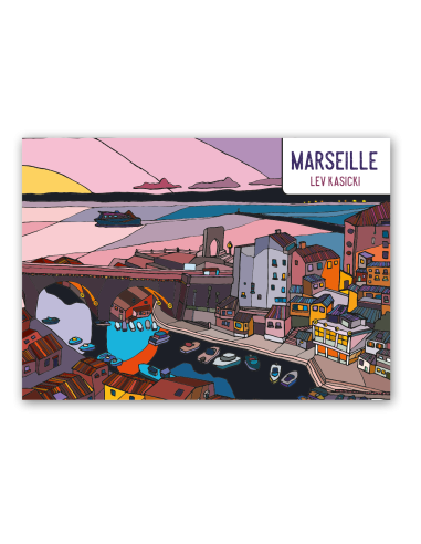 Livre d'affiches : Marseille vue par Lev
