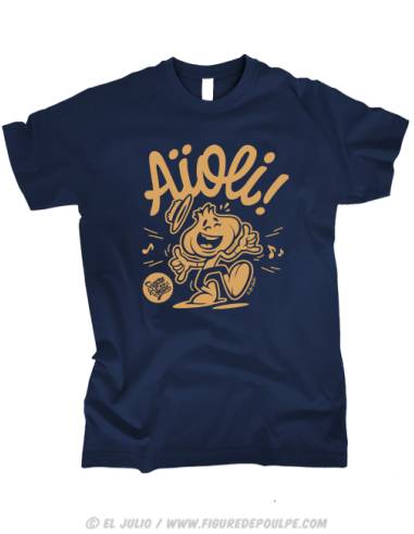 T-shirt Aioli ! marine