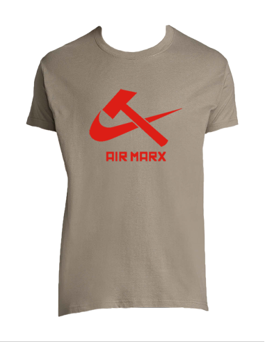 Soviet Suprem T-shirt HOMME logo Air Marx Zinc