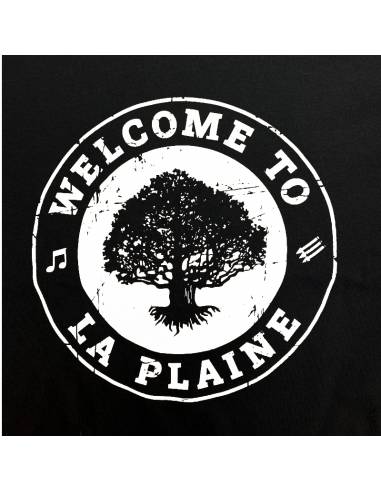 T-shirt Welcome to la Plaine zoom