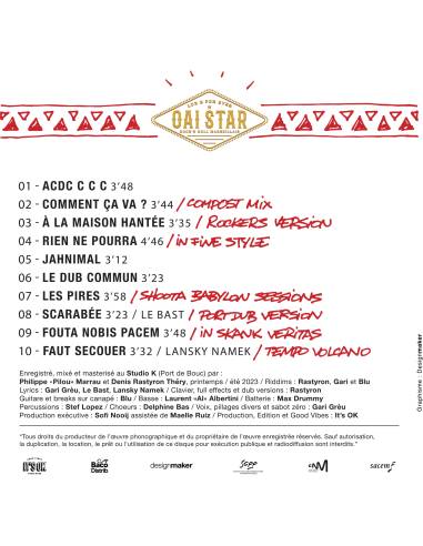 Précommande CD Zulu Oscar Bravo India - Oai Star