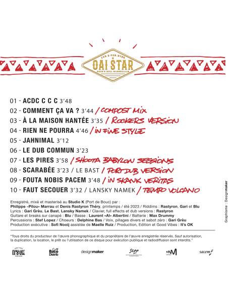 Précommande CD Zulu Oscar Bravo India - Oai Star