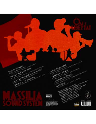 Vinyle Massilia Sound System : Òai e Libertat