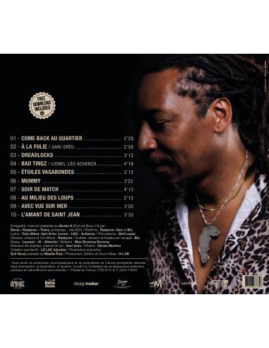 dos CD Toko Blaze : Drôle d'oiseau