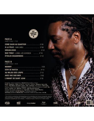 dos Vinyle Toko Blaze : Drôle d'oiseau