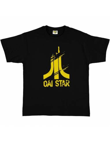 T-shirt OAI STAR homme motif ATAOAI noir