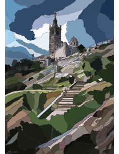 Les escaliers de la bonne Mères vus par Lev