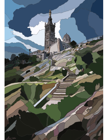 Les escaliers de la bonne Mères vus par Lev