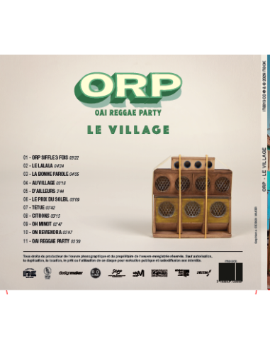 dos CD ORP Le village