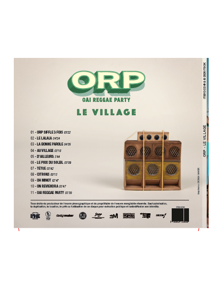 dos CD ORP Le village