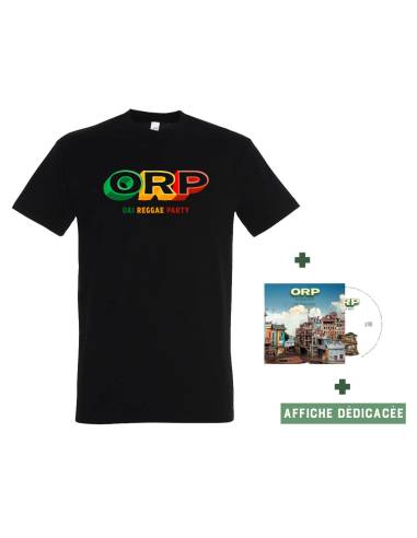 Précommande Le village de ORP: Pack CD Le village + T-shirt Yeba - It's OK
