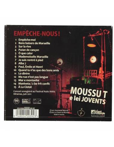 Moussu T e Lei Jovents - Empêche-nous