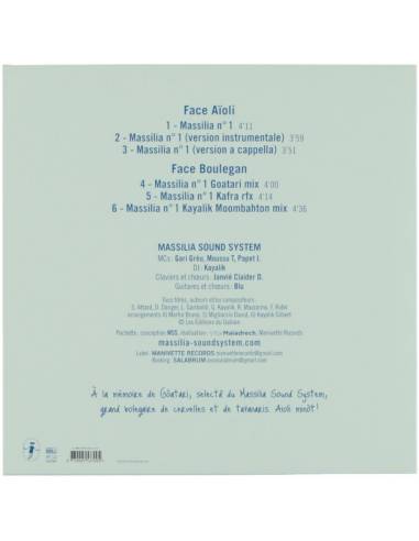 Vinyl Blanc Massilia Sound System "Massilian°1"