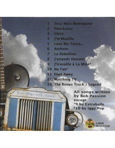 Bob Passion & the Schkoots : Straight to the legend