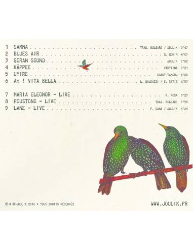 Joulik Un air, deux ailes