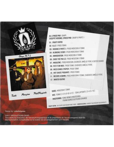 CD OKAPI HOT SAUCE PIQUANTE