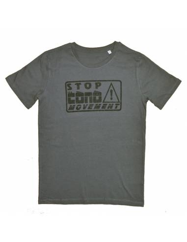 T-shirt homme Stop the cònò Anthracite