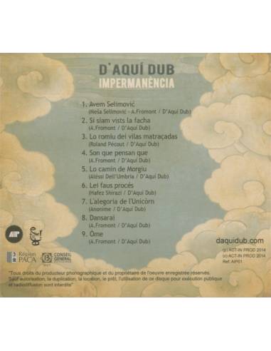 CD D'Aqui Dub Impermanència