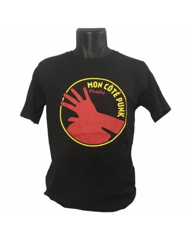 T-shirt Homme Mon coté Punk Picaflor Noir