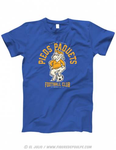 piedspaquetsfootballclub-ts-bleu-teeshirt-tshirt-marseille-marseillais-humour-figuredepoulpe-eljulio